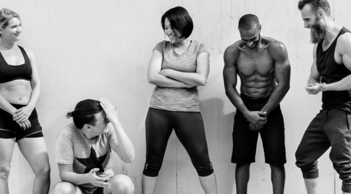 Como você se sente na academia? na academia